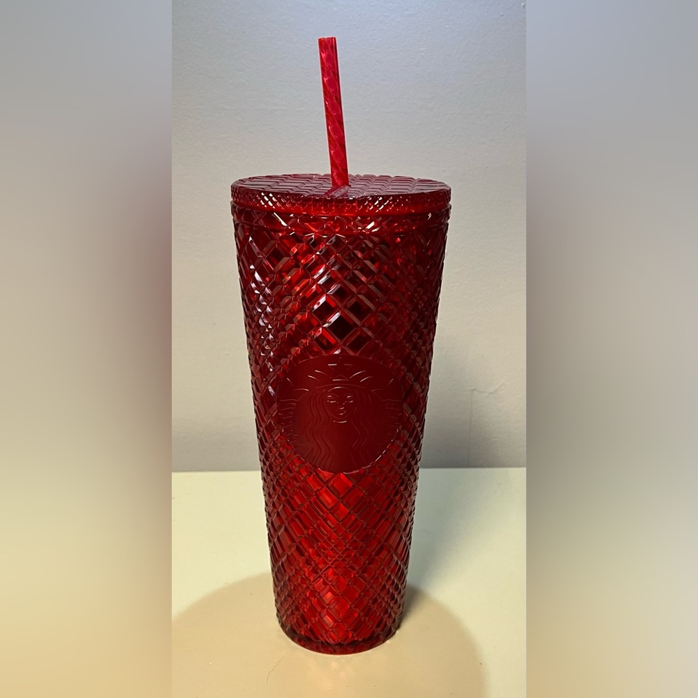 Christmas 2022 Red Diamond Starbucks Tumbler